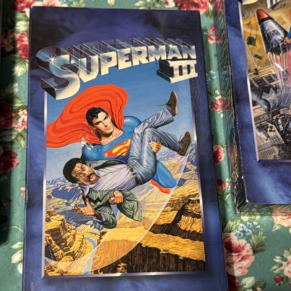 SUPERMAN THE MOVIE 🍿 Collection! VHS 📼 factory sealed, unopened VHS movies lot - Picture 8 of 10